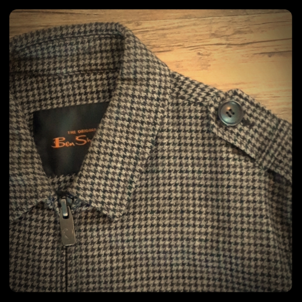 Ben Sherman houndstooth jacket